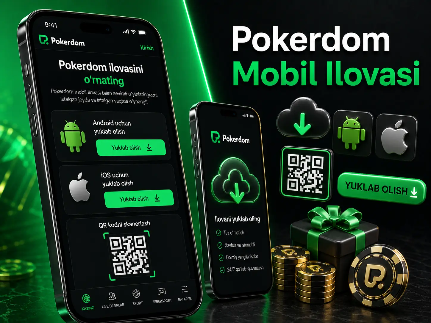 Pokerdom Mobil Ilovasi