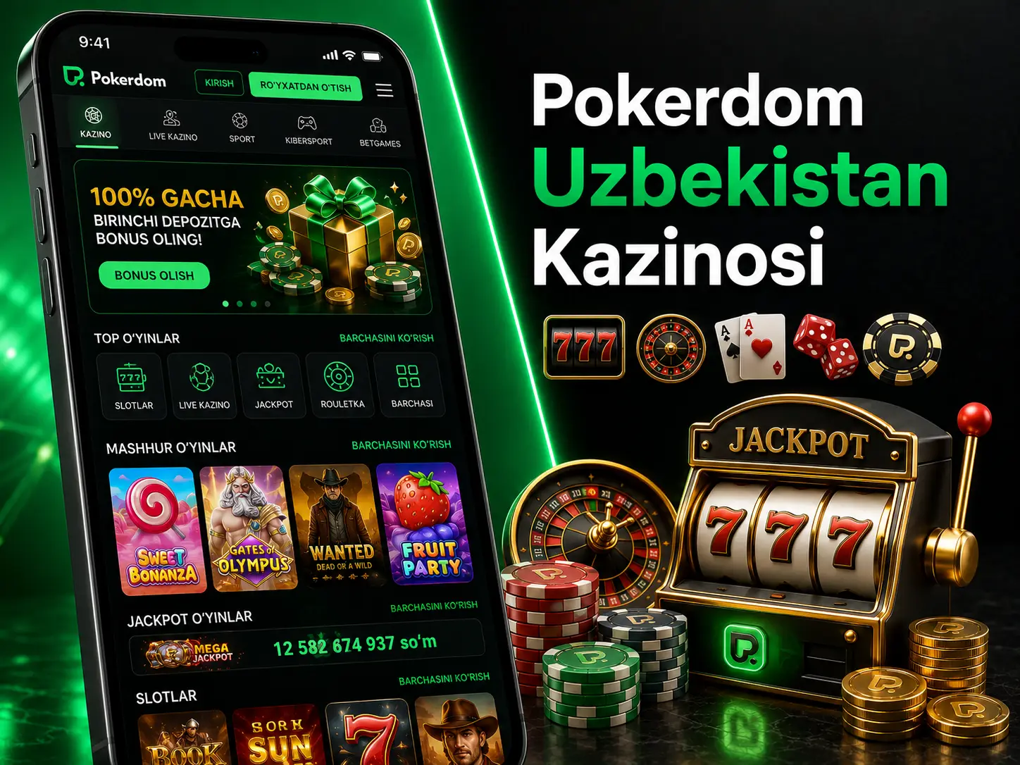 Pokerdom O‘zbekiston Kazinosi